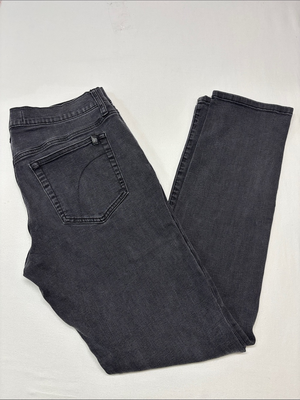 Joe's Jeans Men's Straight-Leg Jeans in Charcoal Black 313 stretch every day